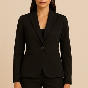 Nicole Miller Elegant Black Blazer